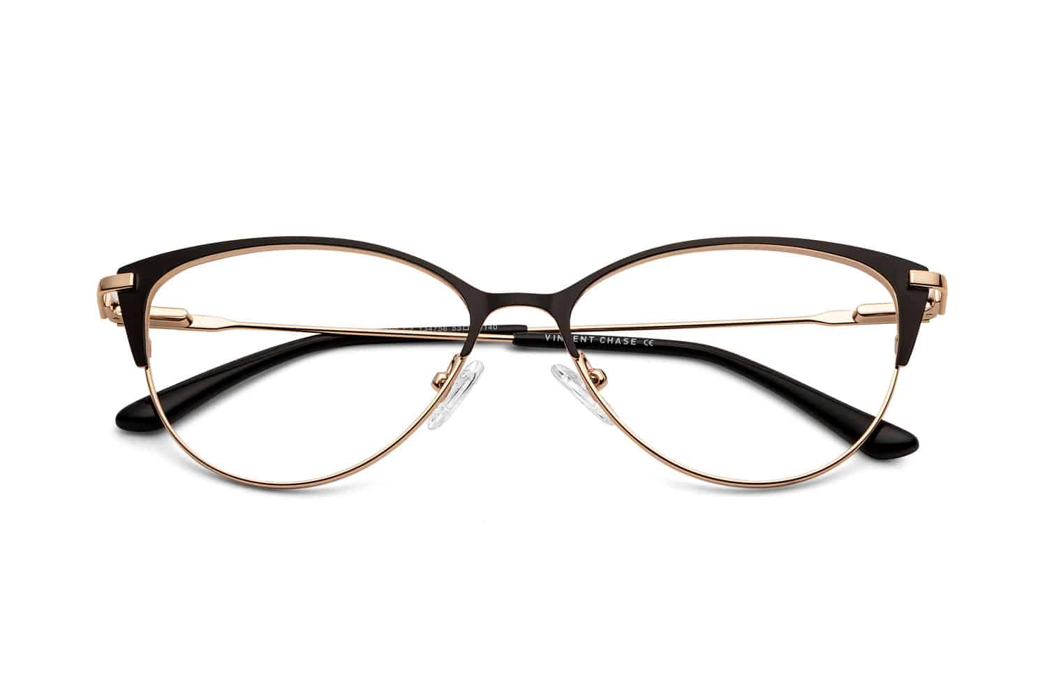 Black Full Rim Cat Eye Eyeglasses - Görsel 2